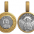 08.004 Образок Ангелина (Анжела, Анжелика) серебро 925◦, позолота 999◦