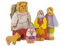 Маша и медведь (5 фигур)