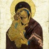 Богородица "Донская" (БД-11) - Копия иконы ок. 1392 г., Ф.Грек, Государственная Третьяковская галерея, Москва